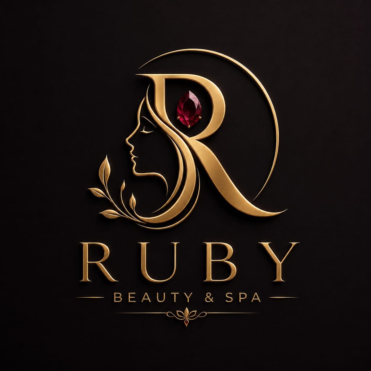 Ruby Beauty & Spa logo
